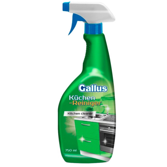 Gallus Čistiaci prostriedok na kuchynské povrchy 750ml Gallus Čistiaci prostriedok na kuchynské povrchy 750ml