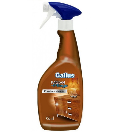 Gallus Čistiaci prostriedok na nábytok a drevené povrchy 750ml Gallus Čistiaci prostriedok na nábytok a drevené povrchy 750ml