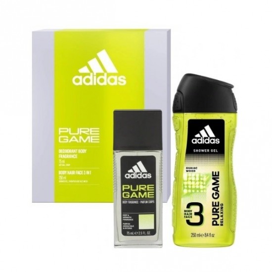 GIFT SET Adidas Pure Game DNS 75ml + SG 3in1 250ml
