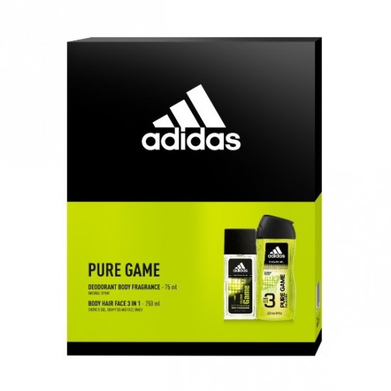 GIFT SET Adidas Pure Game DNS 75ml + SG 3in1 250ml