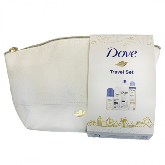 GIFT SET Dove SG 250ml+SG 55ml+ Bodyspray150ml+ BodySpray35ml+taška