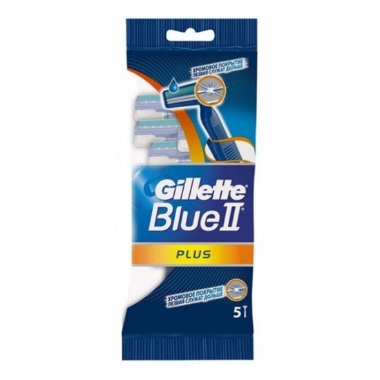 GILLETTE Blue II Plus 5ks