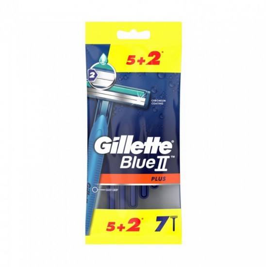 GILLETTE Blue 2 Plus jednorazové žiletky 7ks