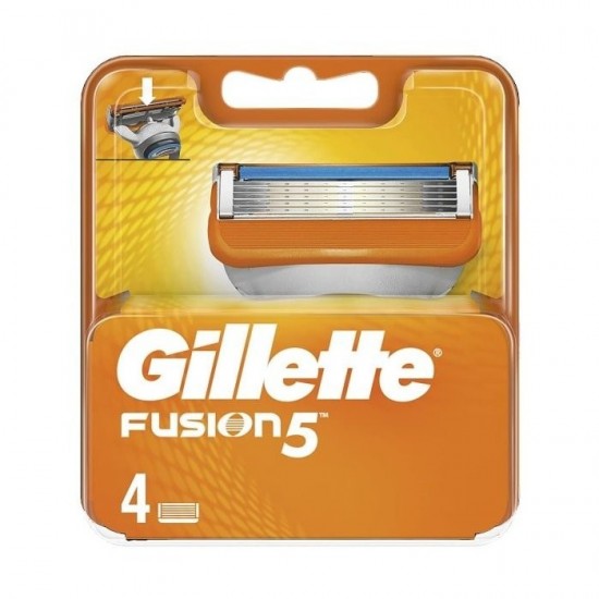GILLETTE Fusion 5 náhrada 4ks GILLETTE Fusion 5 náhrada 4ks