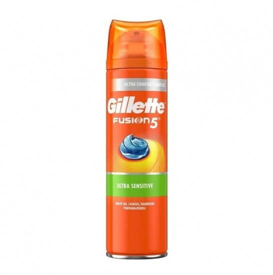 GILLETTE Gél na holenie Fusion5 - Ultra Sensitive 200ml