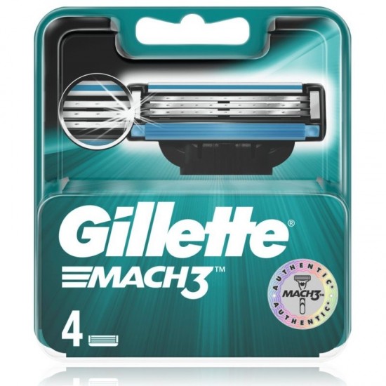 GILLETTE Mach3 4ks