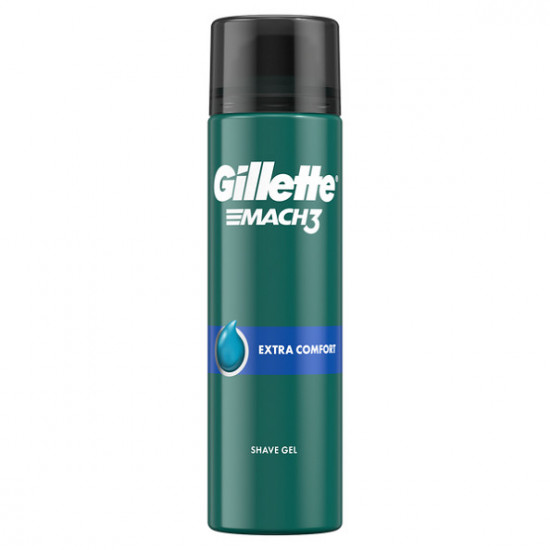 Gillette Mach 3 Extra Comfort Gél na holenie 200ml Gillette Mach 3 Extra Comfort Gél na holenie 200ml