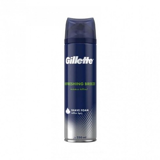 Gillette Pena na holenie Refreshing breeze 250ml