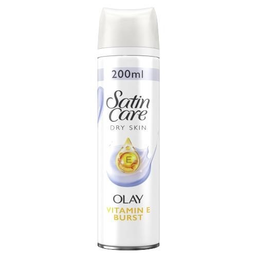 GILLETTE Satin care Gél na holenie - Dry skin OLAY Vitamin E 200ml GILLETTE Satin care Gél na holenie - Dry skin OLAY Vitamin E 200ml