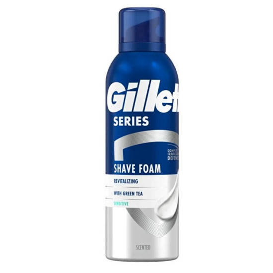 Gillette Series Pena na holenie Revitalising Sensitive 200ml