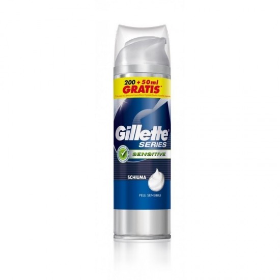 GILLETTE Series Pena na holenie - Sensitive 250ml