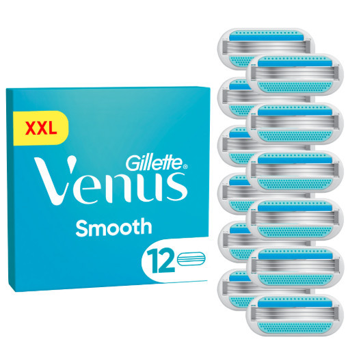 Gillette Venus 3 - Smooth - náhrada 12 ks