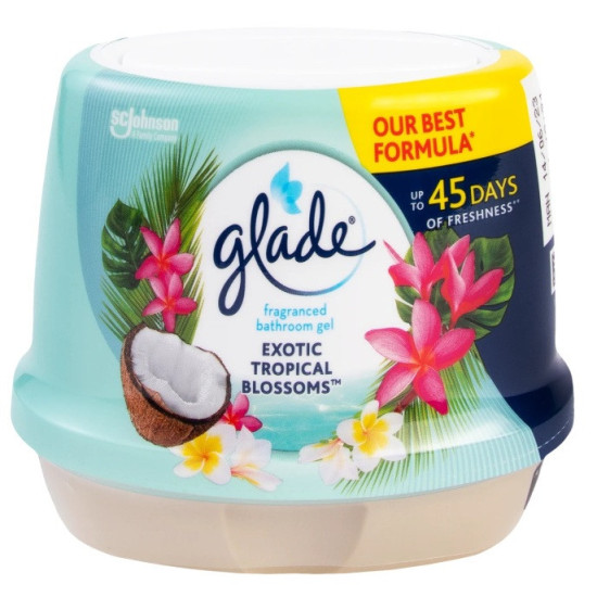 GLADE Gélový osviežovač vzduchu Exotic Tropical Blossoms 180g