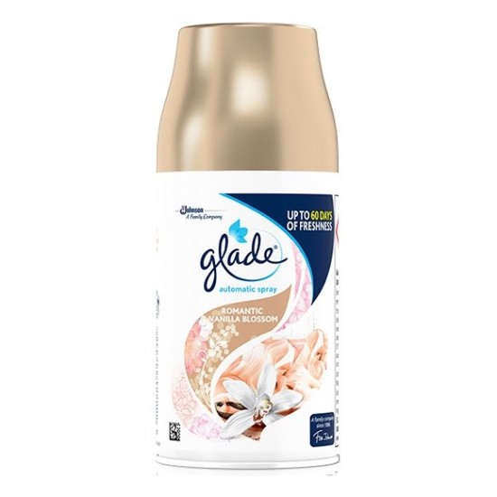 GLADE Osviežovač vzduchu náplň - Romantic vanilla blossom 269ml GLADE Osviežovač vzduchu náplň - Romantic vanilla blossom 269ml
