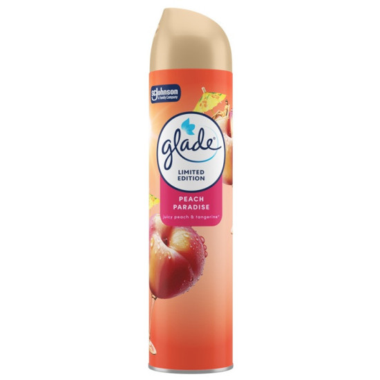GLADE Osviežovač vzduchu sprej - Peach Paradise 300ml GLADE Osviežovač vzduchu sprej - Peach Paradise 300ml