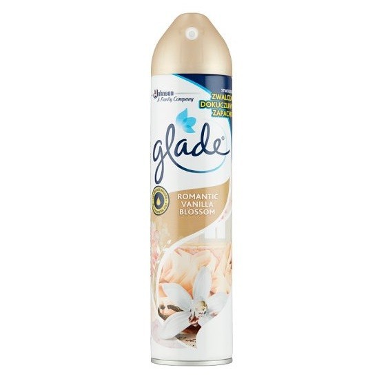 GLADE Osviežovač vzduchu sprej - Romantic vanilla blossom 300ml