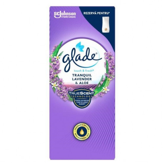 GLADE Touch & Fresh Tranquil Lavender & aloe náplň 10 ml