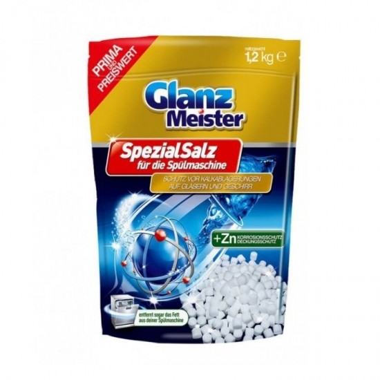 GLANZ MEISTER - Soľ do umývačky riadu 1,2Kg