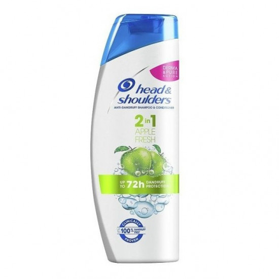 Head & Shoulders Apple fresh 2v1 šampón proti lupinám 360ml