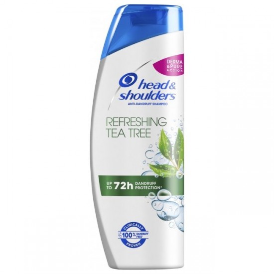 HEAD & SHOULDERS Šampón - Refreshing Tea Tree 400ml
