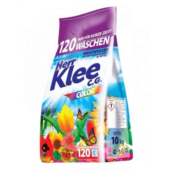 HERR KLEE prací prášok 10 kg COLOR /120 praní/