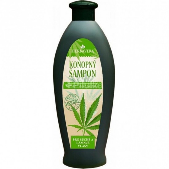 HERBAVERA Konopný šampón pre suché a lámavé vlasy 550ml