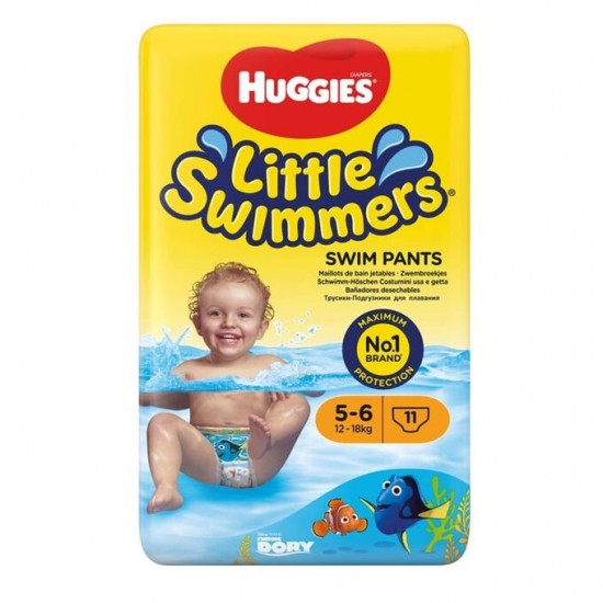 HUGGIES Little Swimmers 5-6 12-18 kg 11 ks
