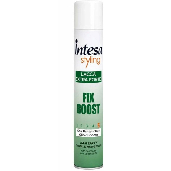 Intesa styling Lak na vlasy Fix Boost Extra Strong Hold Hairspray 500ml Intesa styling Lak na vlasy Fix Boost Extra Strong Hold Hairspray 500ml