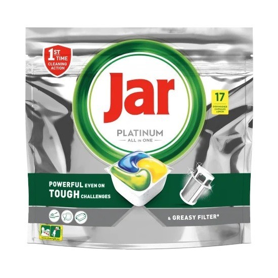 JAR Platinum Tablety do umývačky riadu 17ks