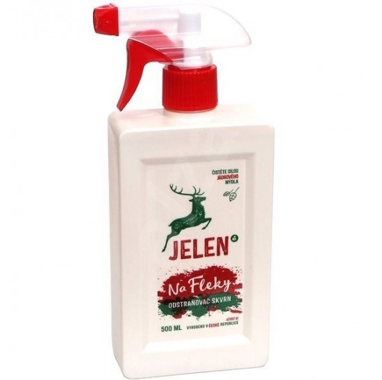JELEN Na fľaky Odstraňovač škvŕn 500ml JELEN Na fľaky Odstraňovač škvŕn 500ml