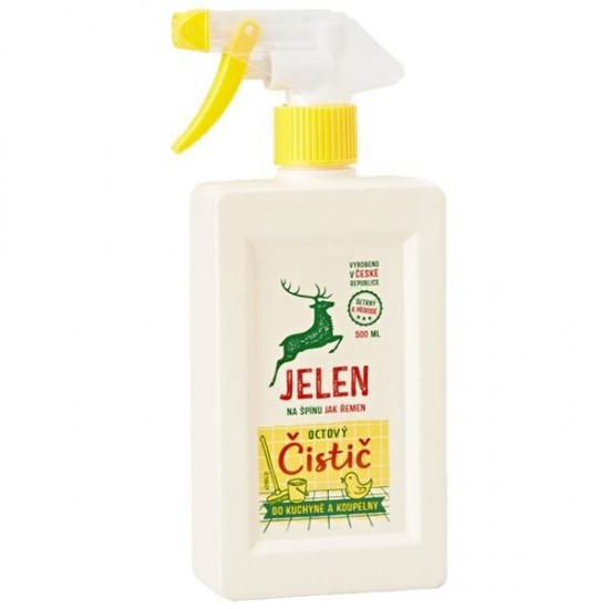 JELEN Octový čistič do kuchyne a kúpeľne 500ml JELEN Octový čistič do kuchyne a kúpeľne 500ml