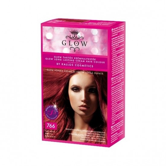 KALLOS Glow 766 rubínovo červená KALLOS Glow 766 rubínovo červená