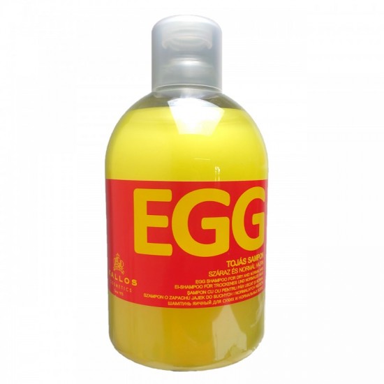 KALLOS Šampón Egg 1l - vaječný s B5 provitamínom