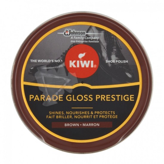 KIWI Krém na obuv - Parade gloss prestige Brown 50ml KIWI Krém na obuv - Parade gloss prestige Brown 50ml