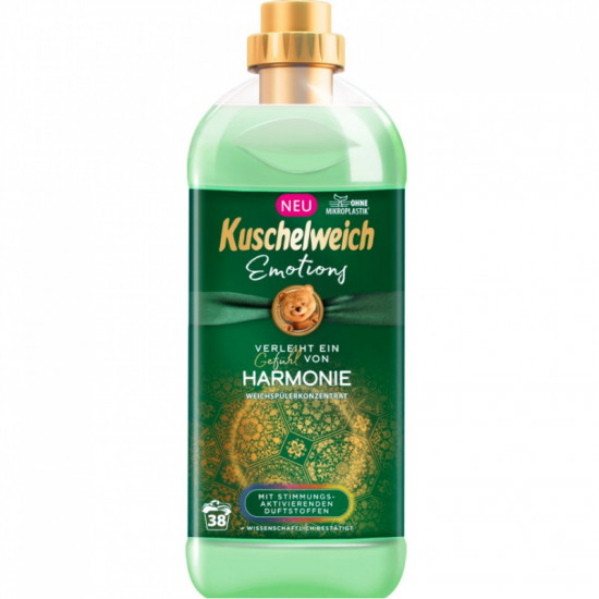 Kuschelweich aviváž 1L - Emotions Harmonie (zelený) 38 praní