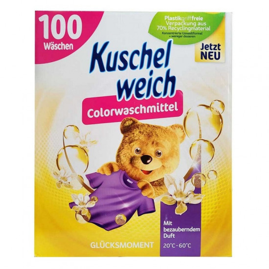 Kuschelweich Prací prášok Glücksmoment 5,5 kg 100 PD