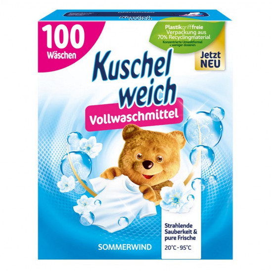 Kuschelweich Sommerwind Prášok na pranie 5,5 kg 100 PD