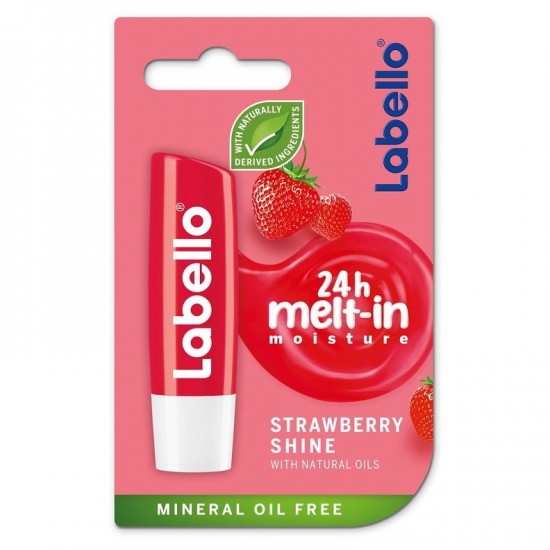 LABELLO Balzam na pery Strawberry shine 4,8g LABELLO Balzam na pery Strawberry shine 4,8g