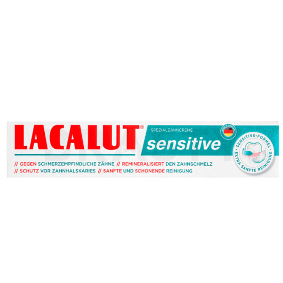 Lacalut Zubná pasta Sensitive 75ml