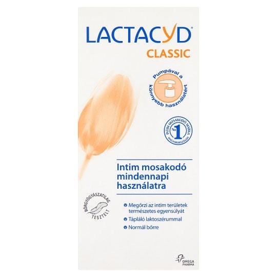 LACTACYD Emulzia pre intímnu hygienu - Classic pump 200ml LACTACYD Emulzia pre intímnu hygienu - Classic pump 200ml