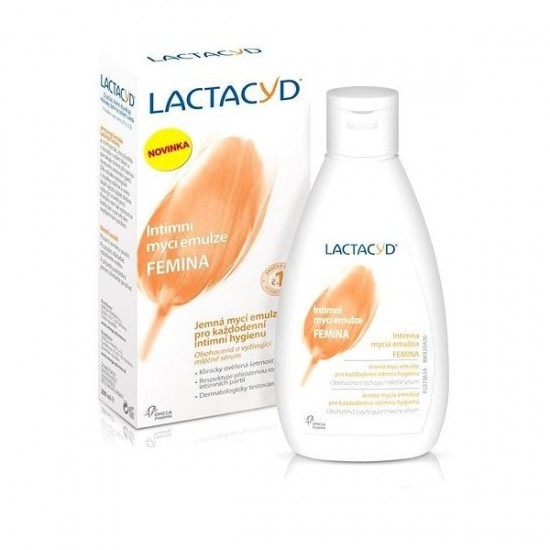 LACTACYD Emluzia pre intímnu hygienu Femina 200ml LACTACYD Emluzia pre intímnu hygienu Femina 200ml