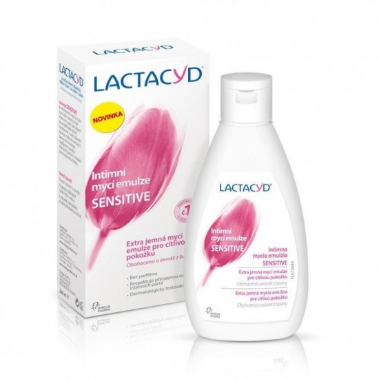 LACTACYD Emulzia pre intímnu hygienu Sensitive 200ml