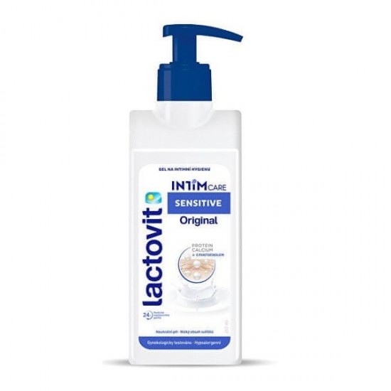 LACTOVIT Gél na intímnú hygienu Intim Care Original Sensitive 250ml LACTOVIT Gél na intímnú hygienu Intim Care Original Sensitive 250ml