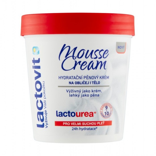 LACTOVIT Penový krém Mousse Cream Lactourea 250ml