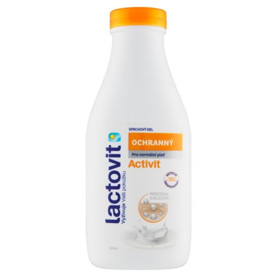 LACTOVIT Sprchový gél Activit - ochranný 500ml LACTOVIT Sprchový gél Activit - ochranný 500ml