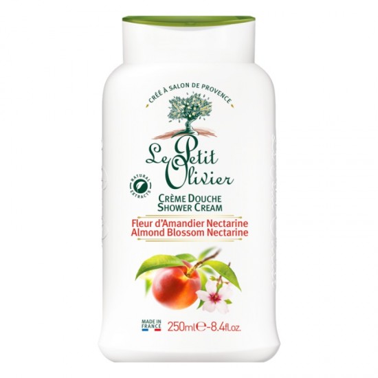 LE PETIT OLIVIER Sprchový gél Almond Blossom Nectarine 250ml