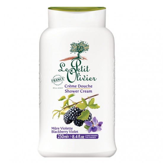 Le Petit Olivier Sprchový krém 250ml - Ostružina a fialka