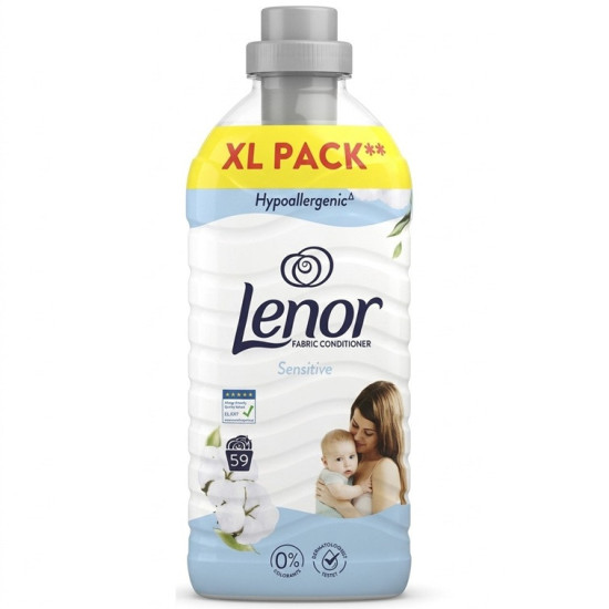 Lenor aviváž 1,239l Sensitive, 59praní Lenor aviváž 1,239l Sensitive, 59praní