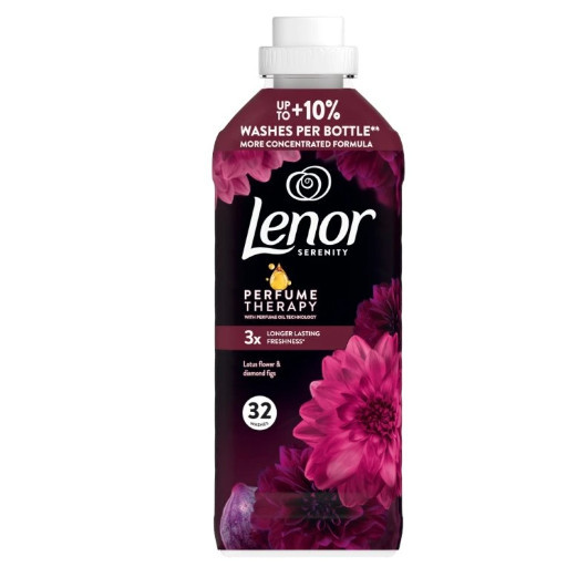 Lenor aviváž 675ml Serenity - 32 praní Lotus flower & Diamond fig