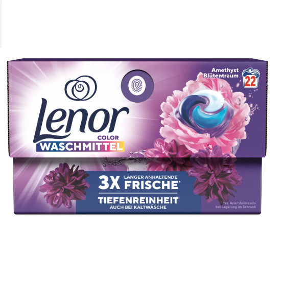 Lenor pods 22ks Allin1 COLOR - Amethyst Blutentraum - Ecoclic Box Lenor pods 22ks Allin1 COLOR - Amethyst Blutentraum - Ecoclic Box